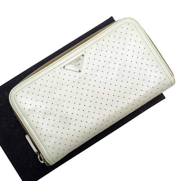 Prada Long Saffiano Black Zip Wallet Leather Noir - Picture 1 of 3